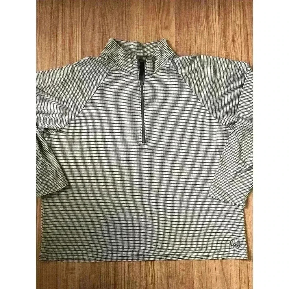 SD Izod 1/4 Zip Althletic Shirt Sz XL
